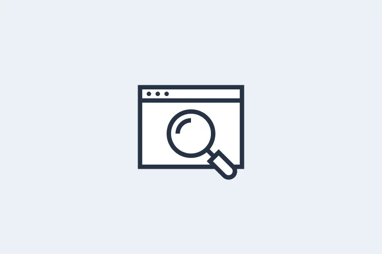 Search web icon.